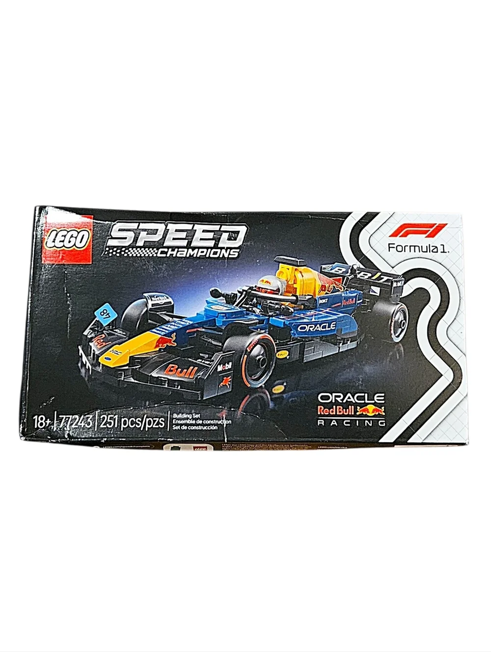 Lego Speed Champions Formula 1 Oracle Red Bull Racing Car 251 PC Age 18+ NEW